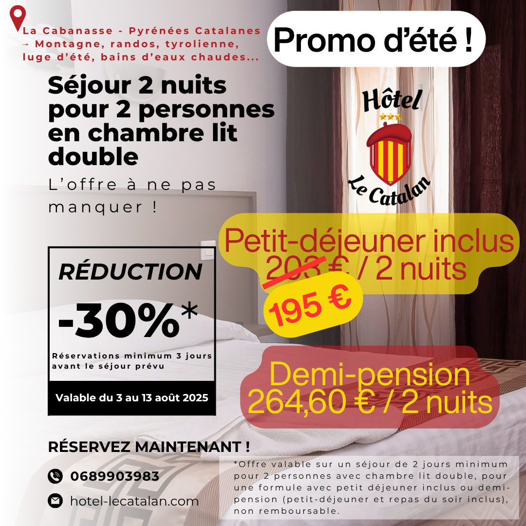 Promo hôtel Font-Romeu La Cabanasse montagne